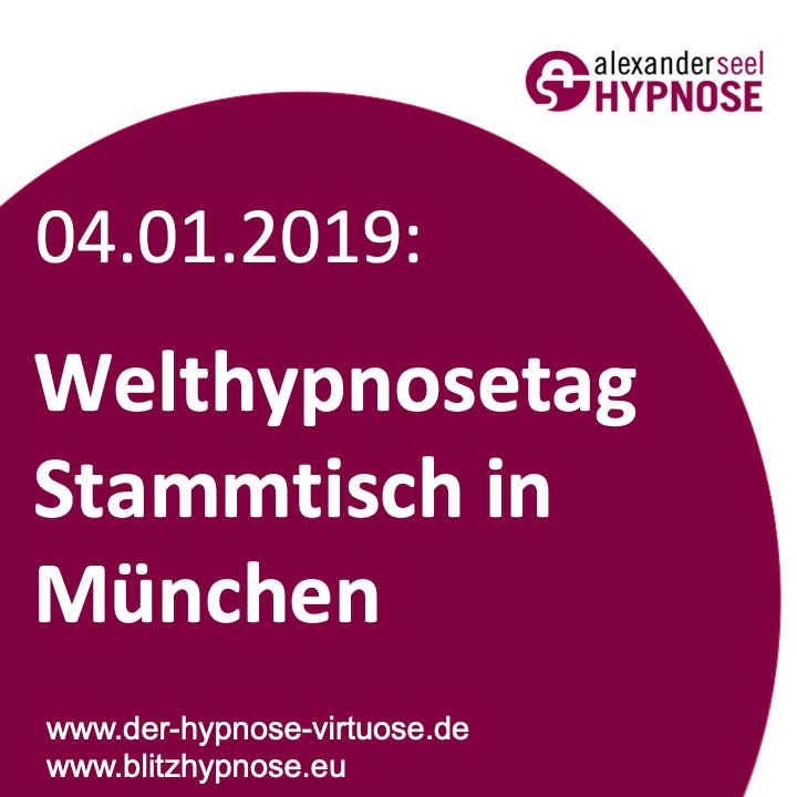 Welthypnosetag 2019 Hypnosestammtisch München
