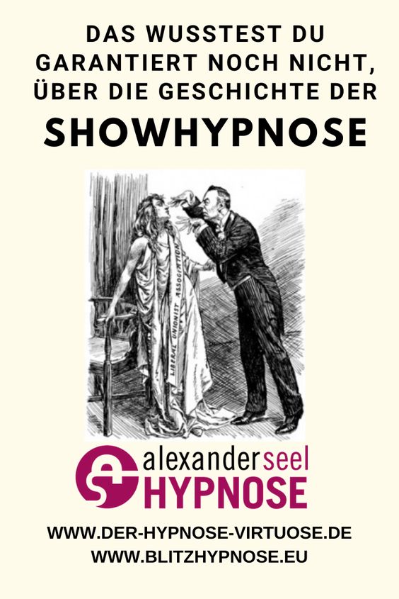 Geschichte Showhypnose