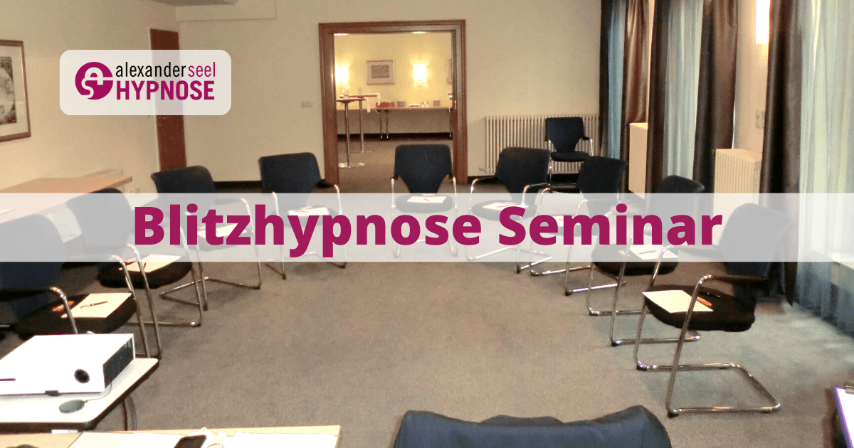 Blitzhypnose Seminar mit Alexander Seel