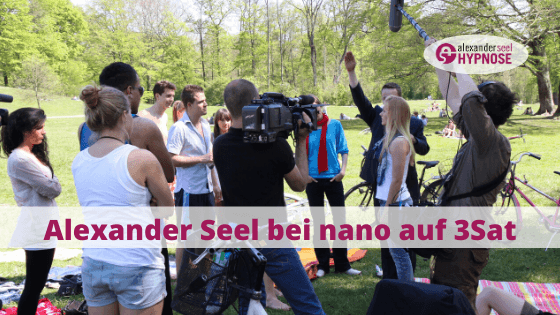 Strassenhypnose - Blitzhypnose mit Hypnotiseur Alexander Seel im Fernsehen bei 3Sat nano